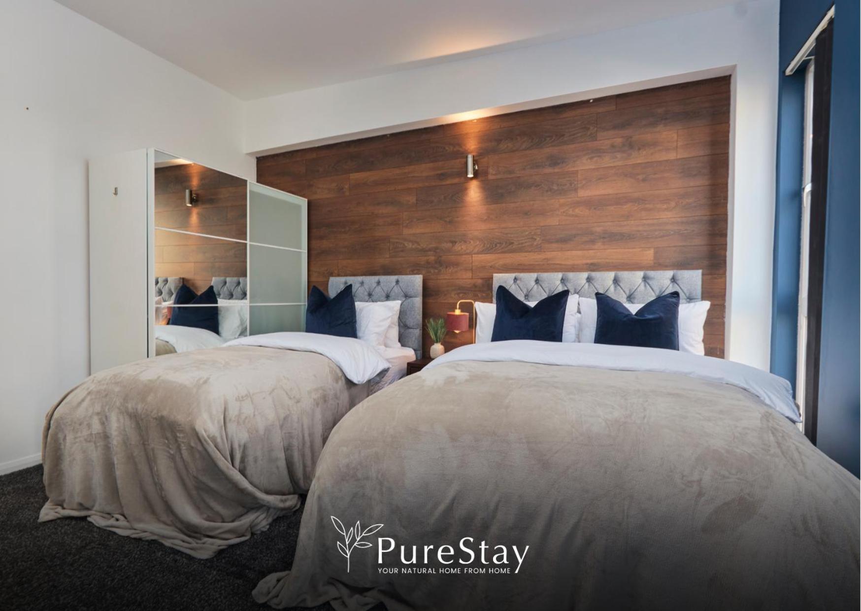 Superb House Manchester Near Etihad With Free Parking Sleeps 8 Екстер'єр фото